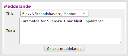 6. Markera vilka steg eleven har uppnått i respektive färdighet. 7. Genom att kryssa i rutan Markera grönt på färdighetens tidigare steg kommer alla steg innan det markerade markeras med grön färg.