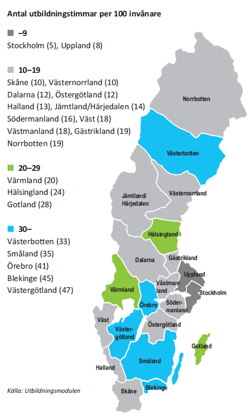 VIBF:s bidrag från VIF kommer i större utsträckning baseras på lärgrupper Lärgruppstimmar