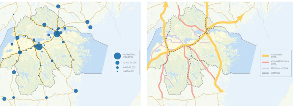 Mellankommunal samverkan i LA Linköping Bakgrund Östergötlands län är en region bestående av 13 kommuner och ett landsting. Regionen har flera funktionella samband.