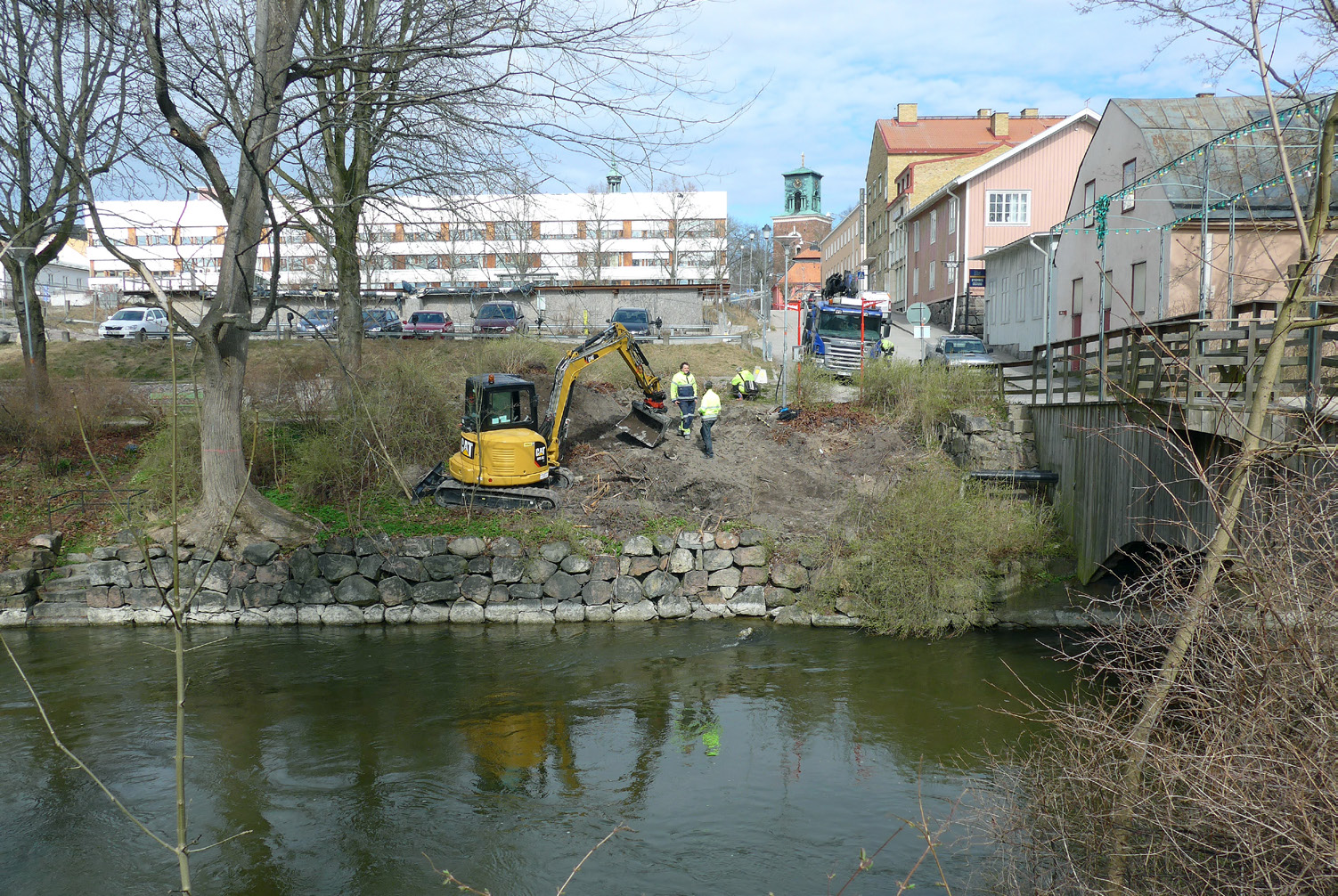STRANDSKONINGEN UTMED NYKÖPINGSÅN INOM Kvarteret Åkroken En arkeologisk undersökning i form av schaktningsövervakning i fornlämning Nyköping 231:1 inom fastigheten