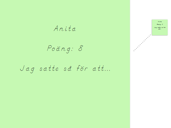 Utvärdering av resultat - vad har vi åstadkommit för Anna?