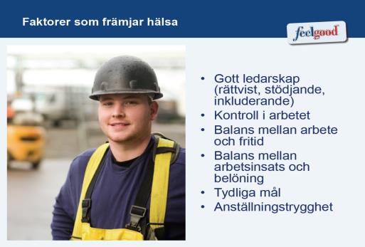 Syfte 1 Syftet med föreskrifterna är att främja en god arbetsmiljö och förebygga risk för ohälsa på grund av organisatoriska och sociala förhållanden i arbetsmiljön.