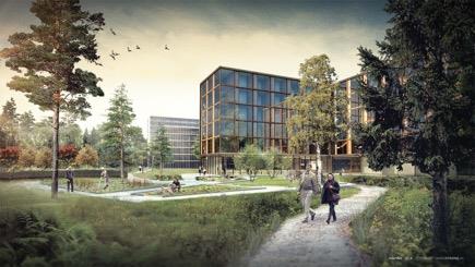 20 Gardermoen Campus vårt största projekt En kompetenspark för vård och hälsa vid Norges största