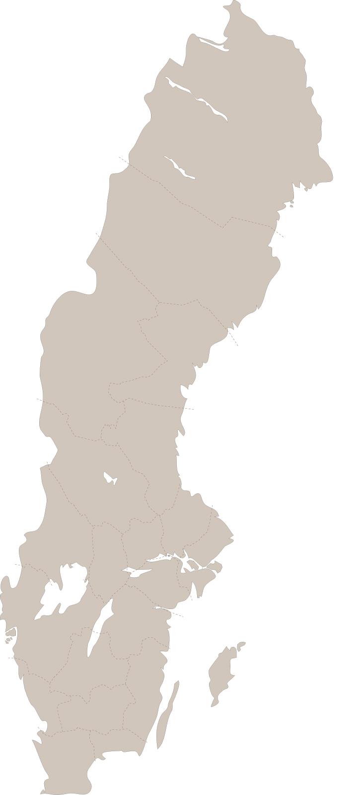 Trafikverket Förarprov 3 avdelningar 32 kontor (varav 1 kundtjänst Stockholm City) 100 mottagningsorter Nord Luleå, Skellefteå, Örnsköldsvik, Sundsvall, Östersund,