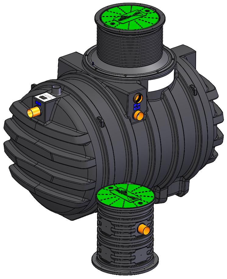017913 BioFicient+ P Minireningsverk Telefonnummer till Kingspan Environmental kundservice: Storbritannien: 0844 846 0500 Nordirland: 028 3025 4077 Bifogade dokument DS1290P DS1291P BioFicient+ P 1