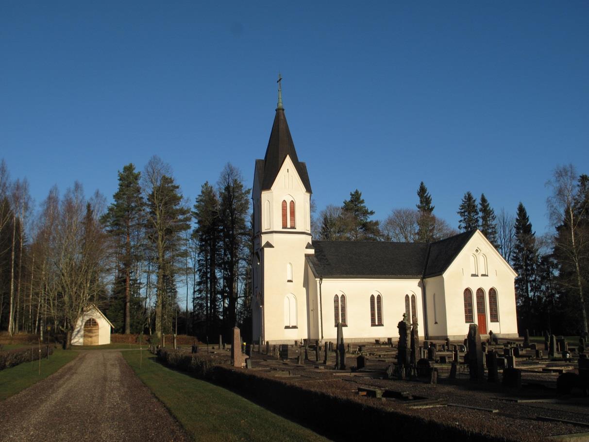 Utvändig renovering av Vikers kyrka Vikers