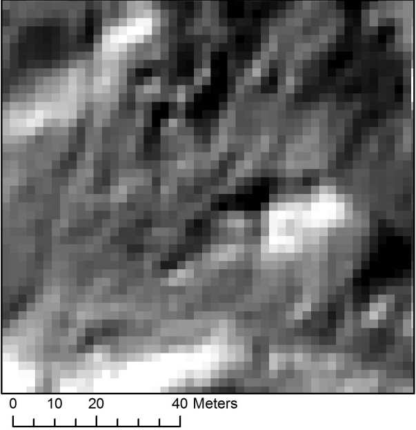 Fastighetskartan Ortofoto Skuggbild höjddata 2x2 m Skala