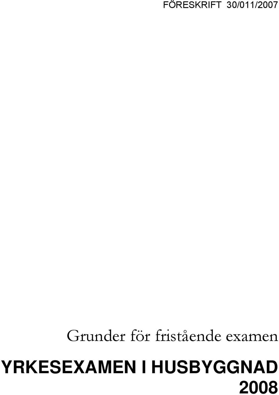 för fristående