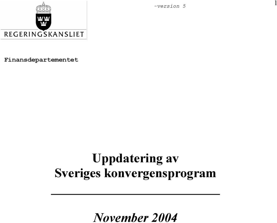 Uppdatering av