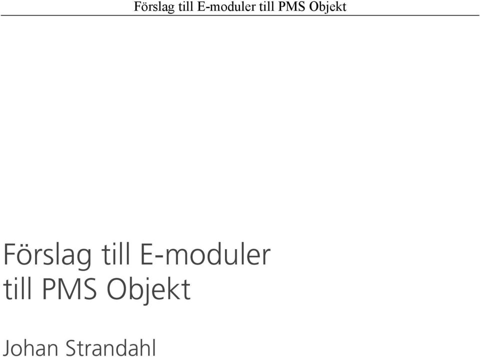 till PMS