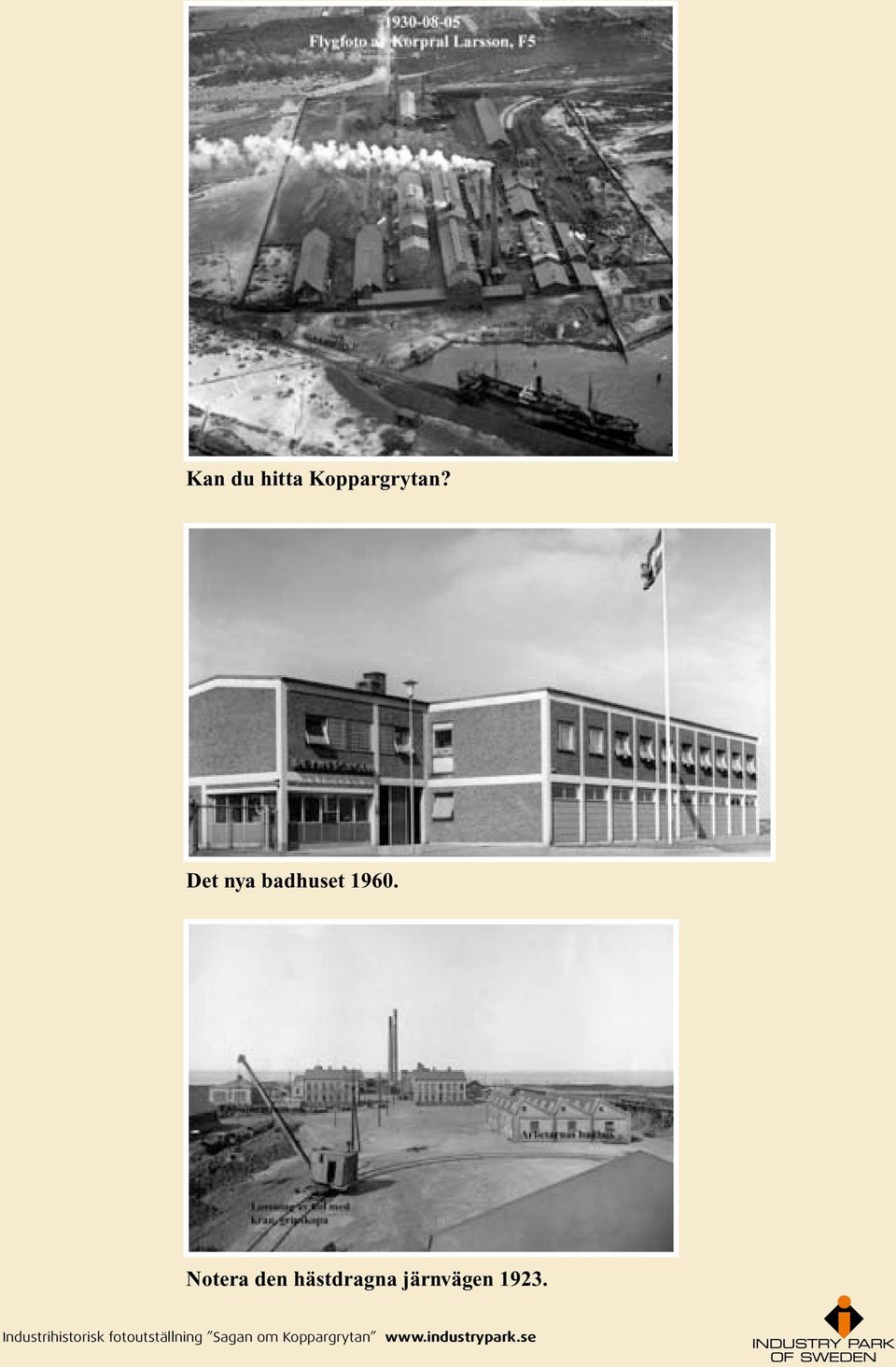 Det nya badhuset 1960.