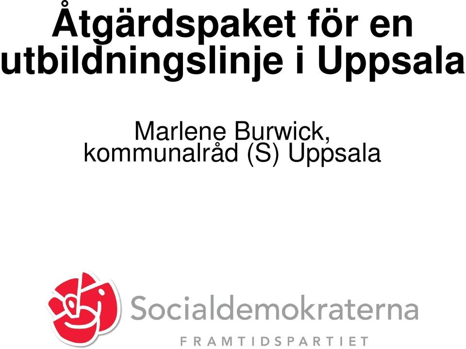 Uppsala Marlene