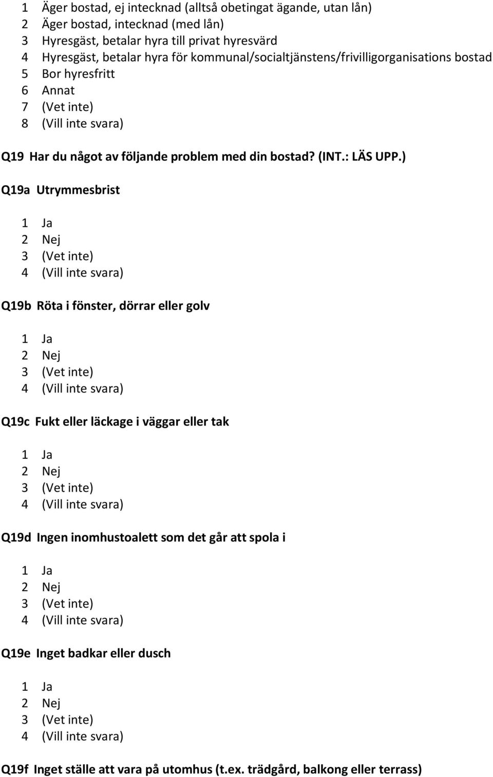 bostad? (INT.: LÄS UPP.