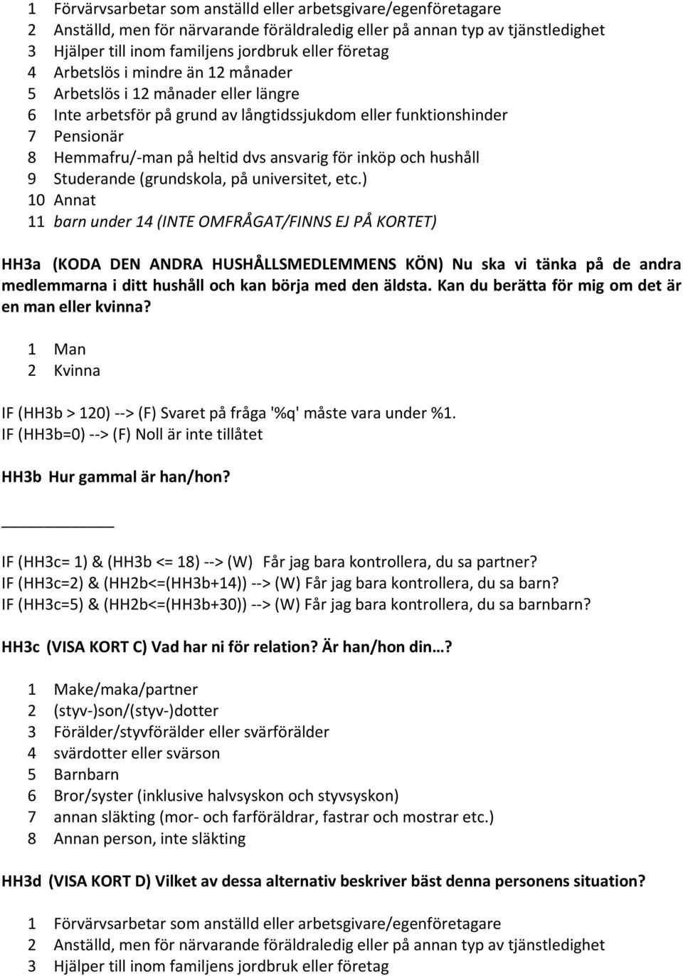 inköp och hushåll 9 Studerande (grundskola, på universitet, etc.