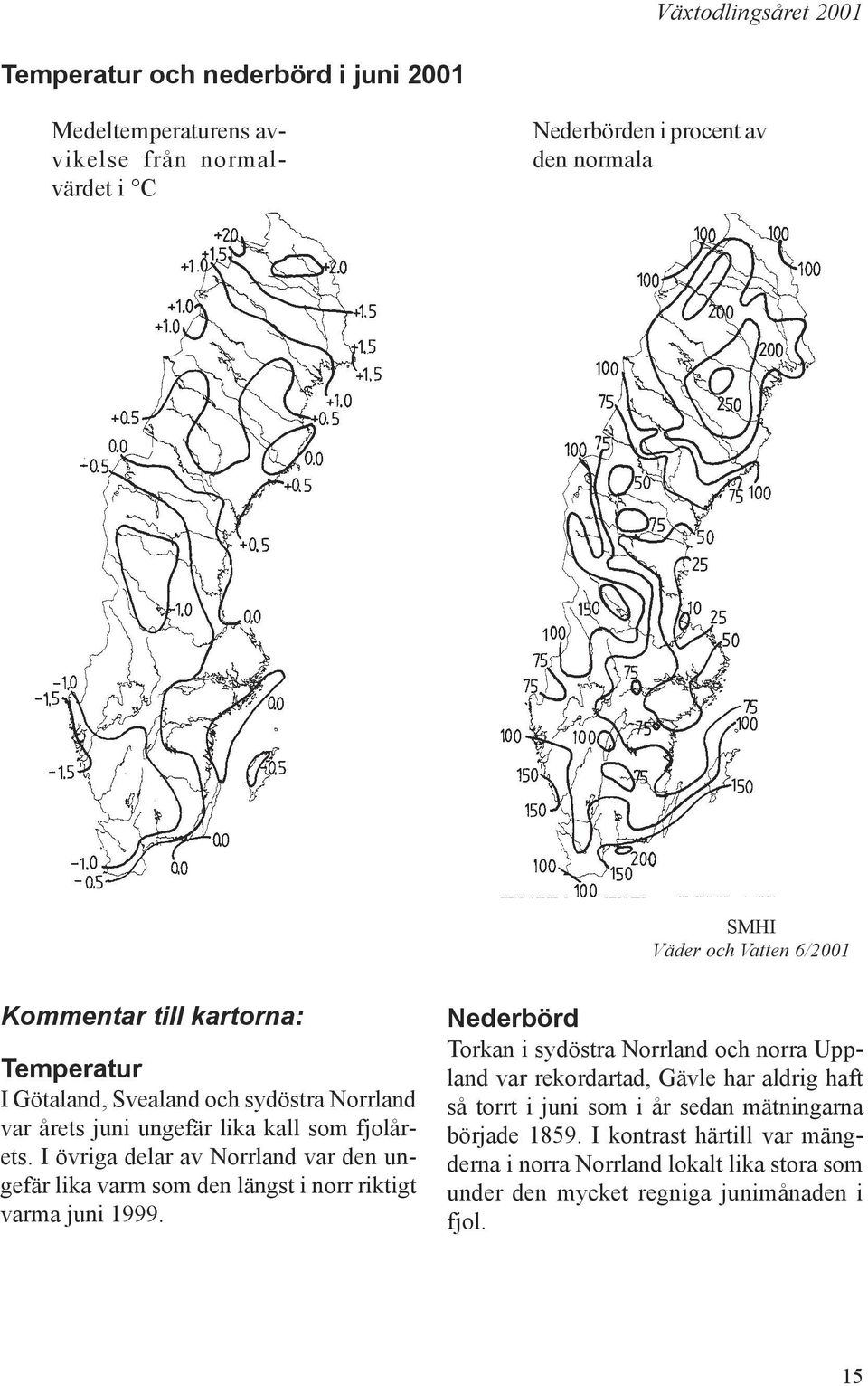 Torkan i sydöstra Norrland och norra Uppland var rekordartad, Gävle har aldrig haft så torrt i juni som i år sedan