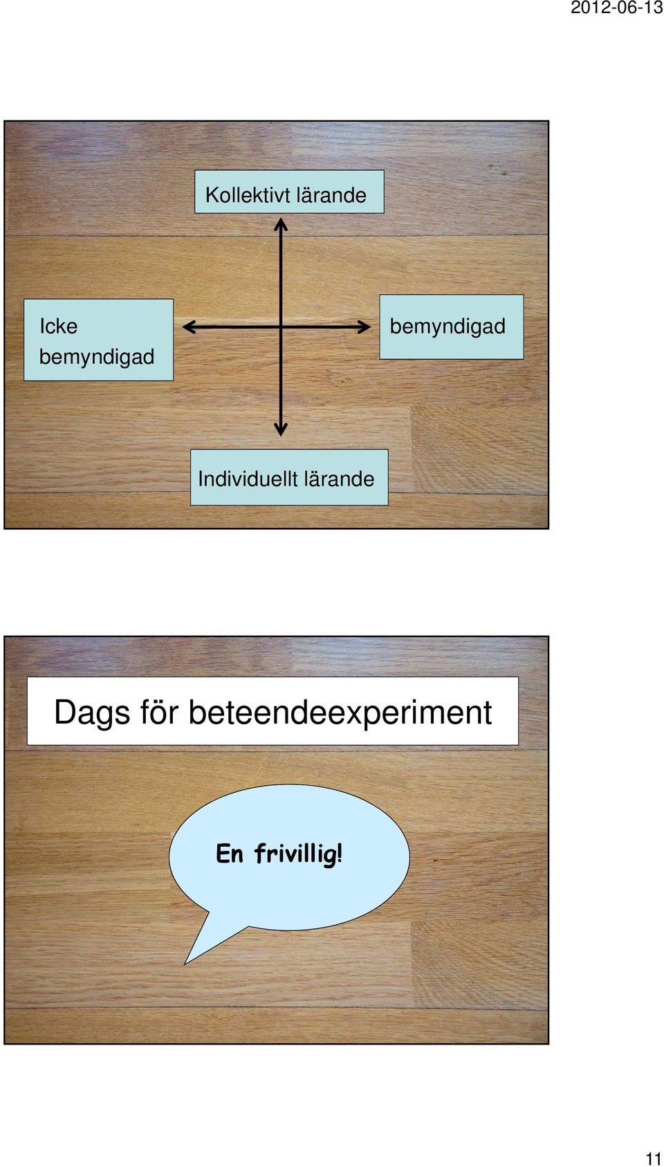 Individuellt lärande Dags