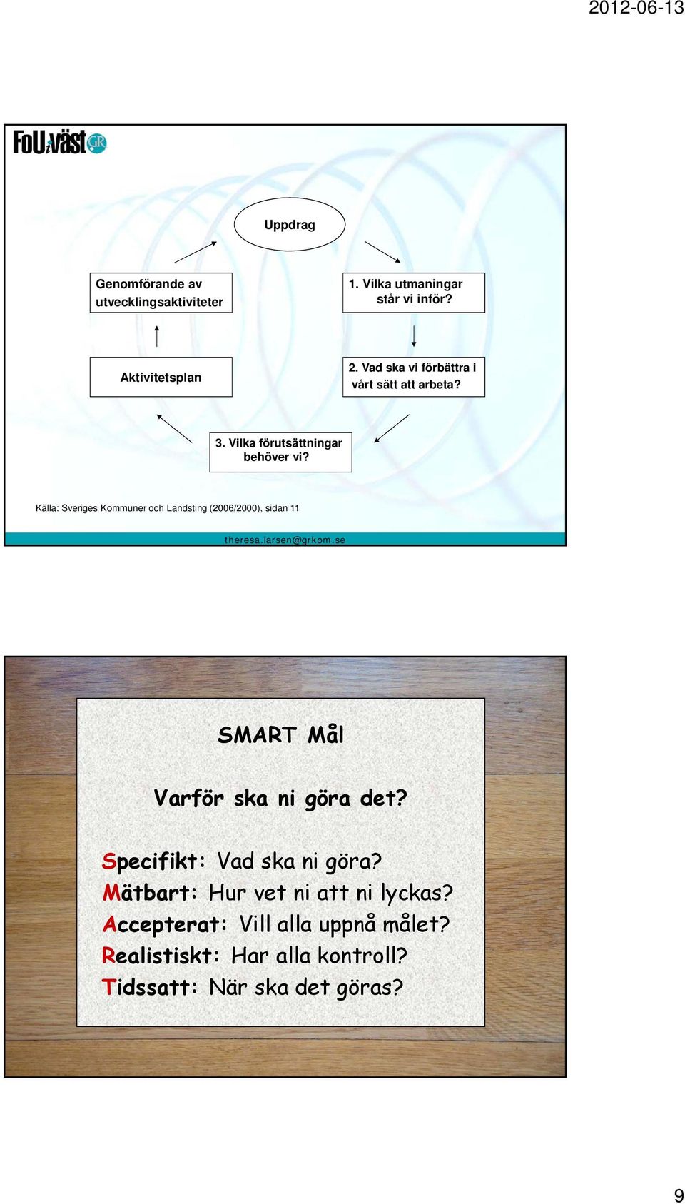 Källa: Sveriges Kommuner och Landsting (2006/2000), sidan 11 theresa.larsen@grkom.