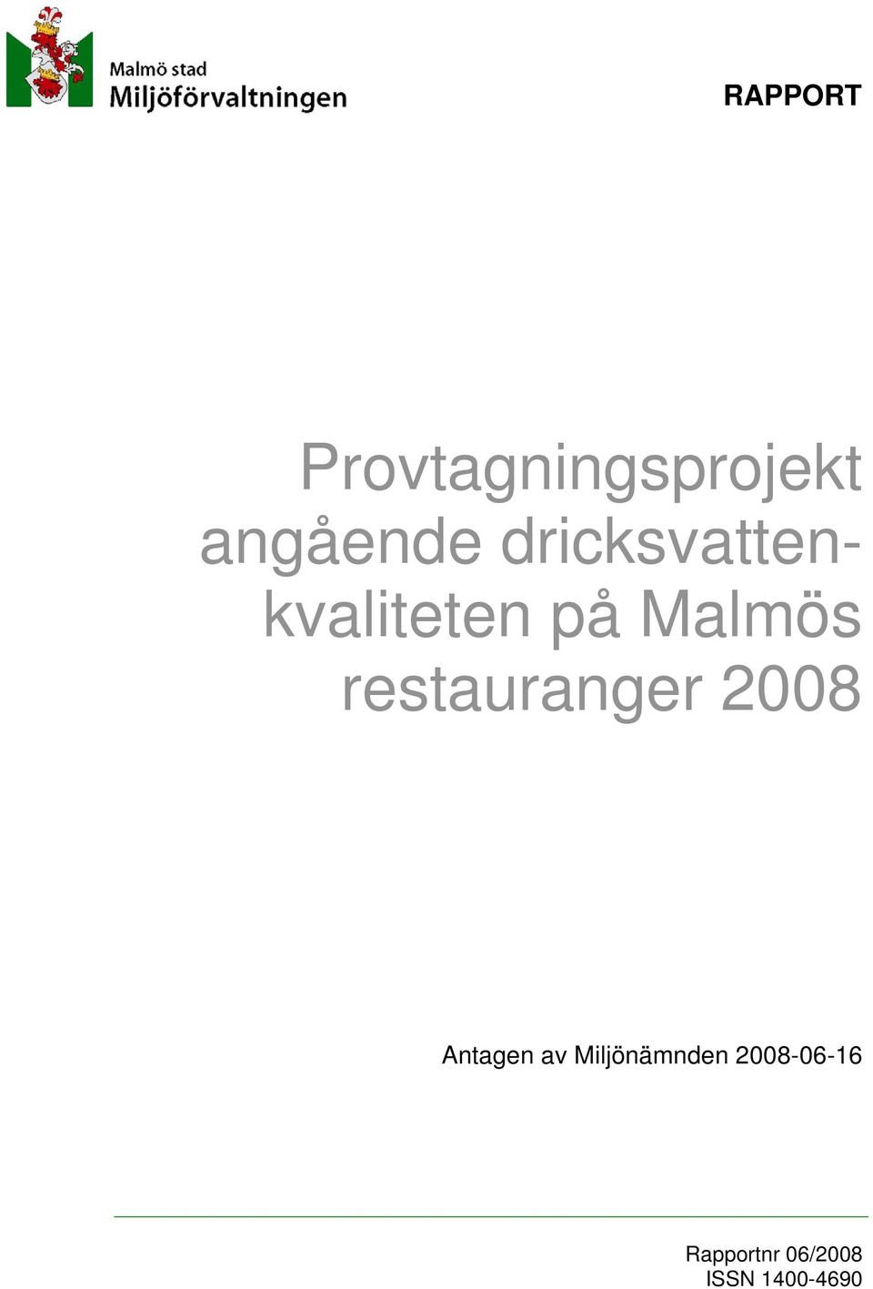restauranger 2008 Antagen av