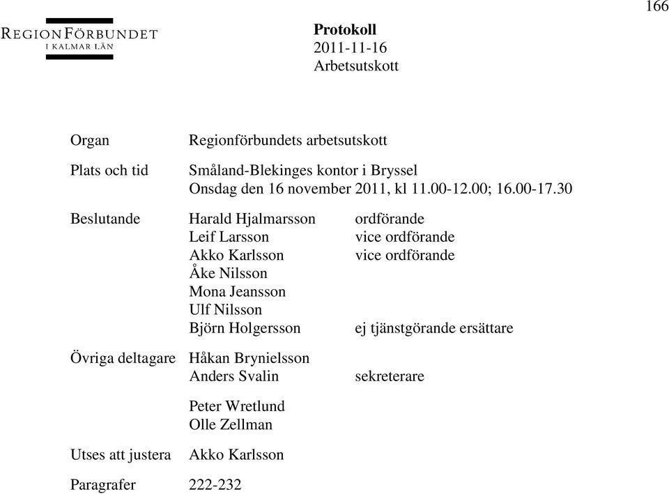 30 ande Harald Hjalmarsson ordförande Leif Larsson vice ordförande Akko Karlsson vice ordförande Åke Nilsson Mona