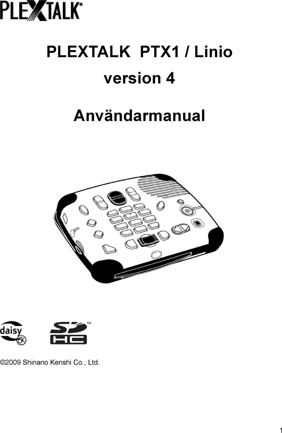 Användarmanual 2009