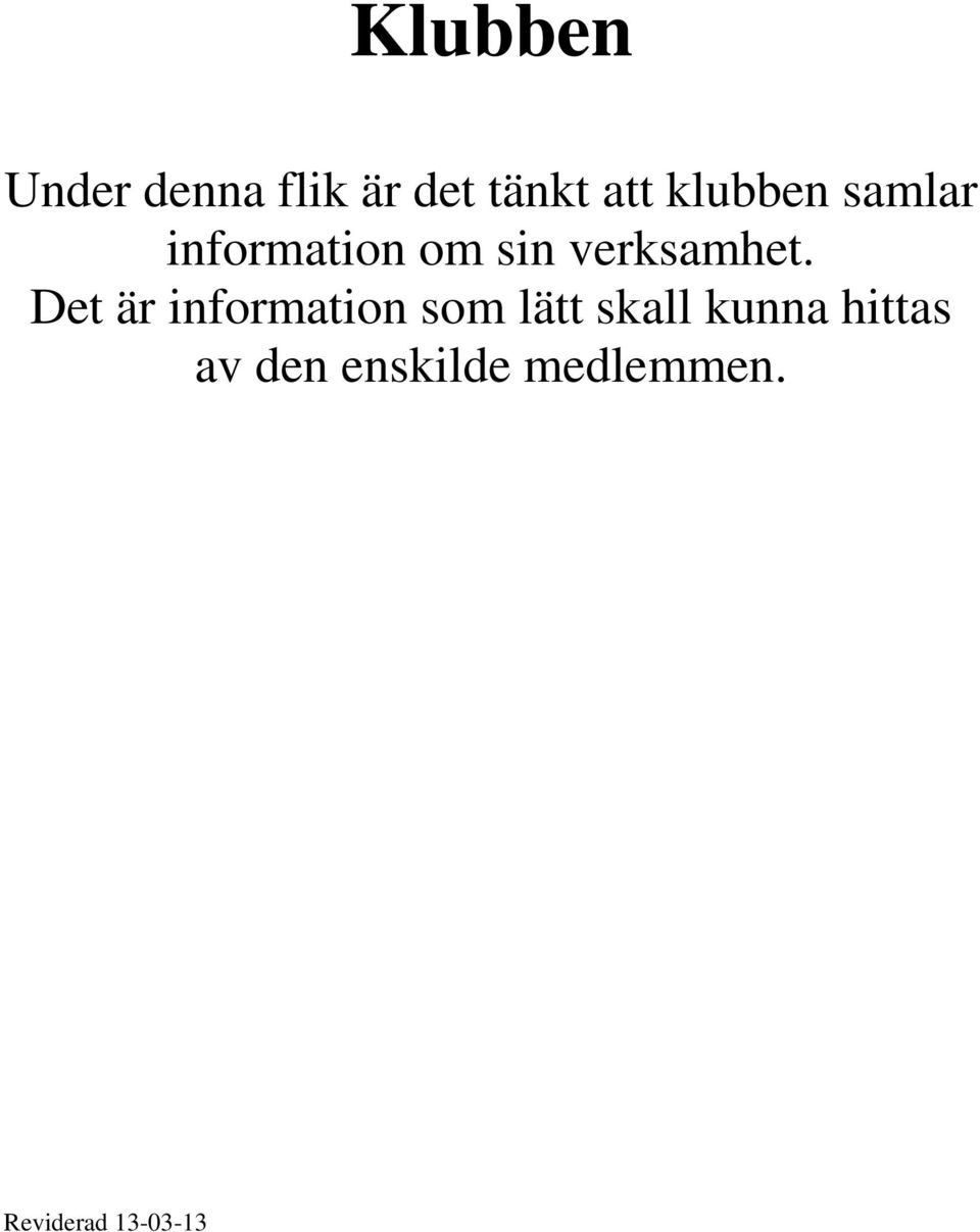 verksamhet.