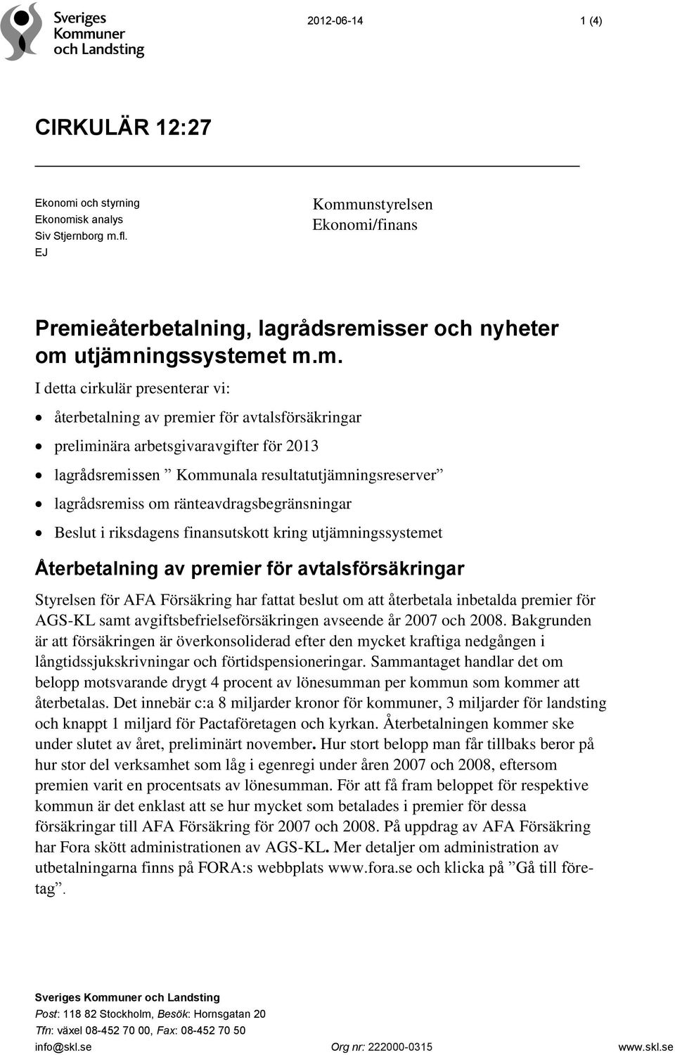 sk analys Siv Stjernborg m.