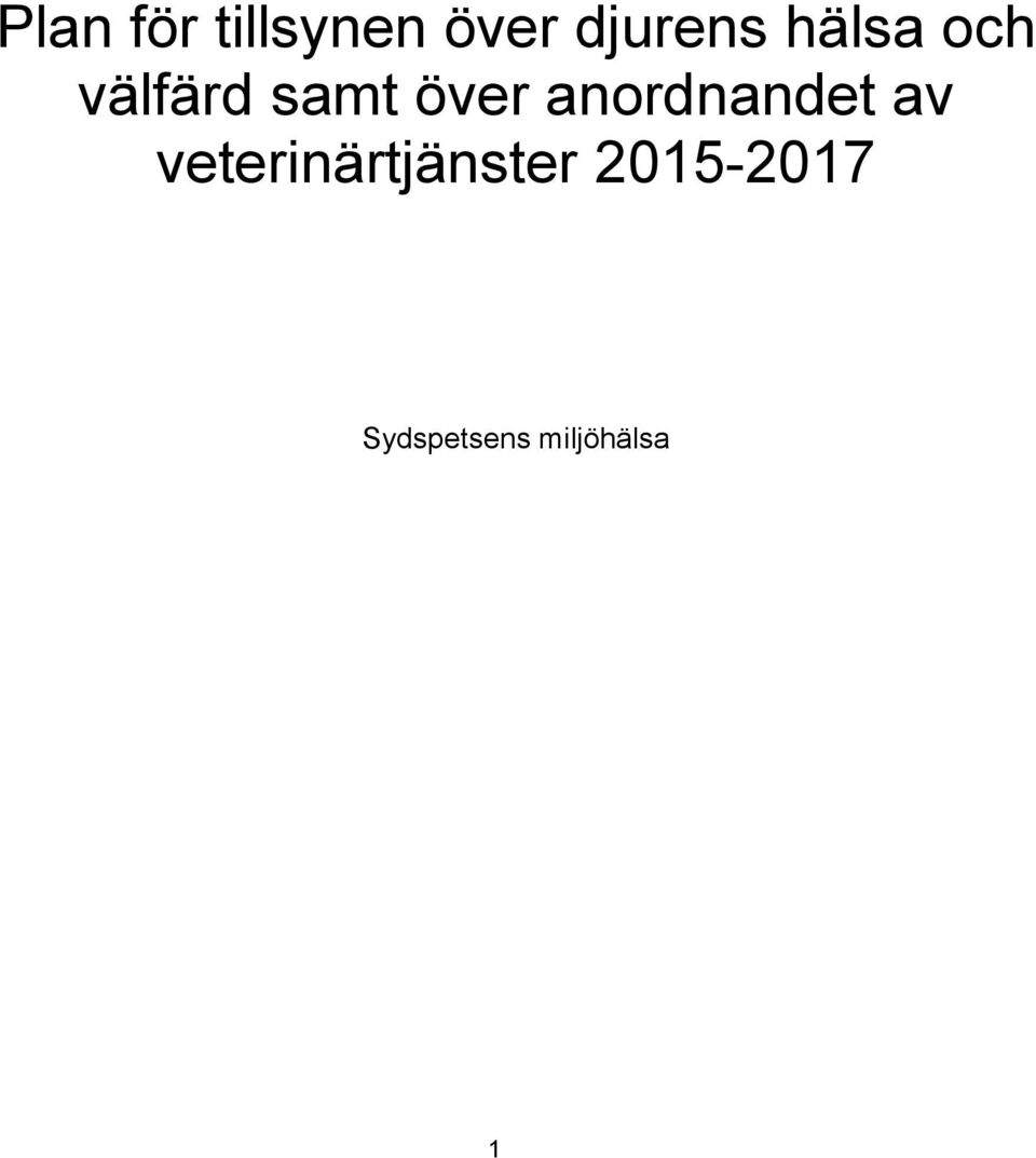 anordnandet av
