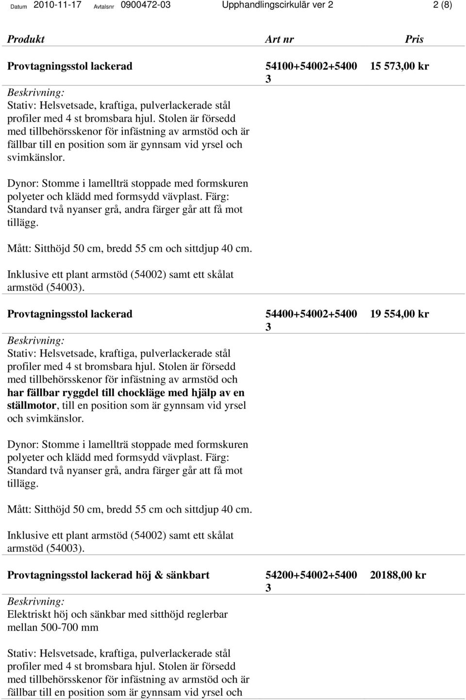 15 573,00 kr Dynor: Stomme i lamellträ stoppade med formskuren polyeter och klädd med formsydd vävplast. Färg: Standard två nyanser grå, andra färger går att få mot tillägg.