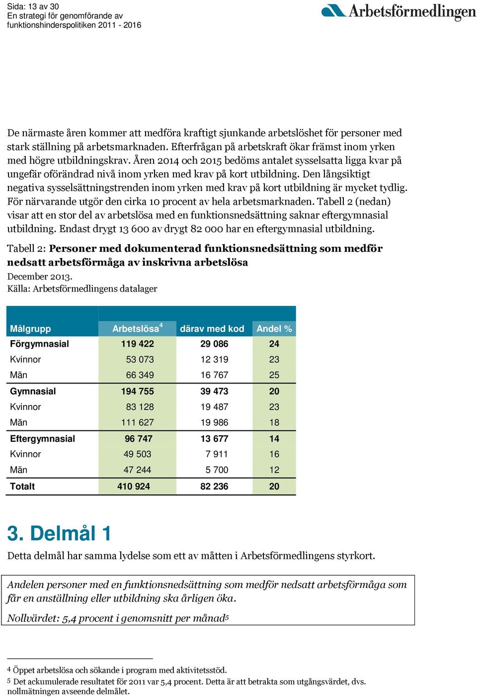 Den långsiktigt negativa sysselsättningstrenden inom yrken med krav på kort utbildning är mycket tydlig. För närvarande utgör den cirka 10 procent av hela arbetsmarknaden.