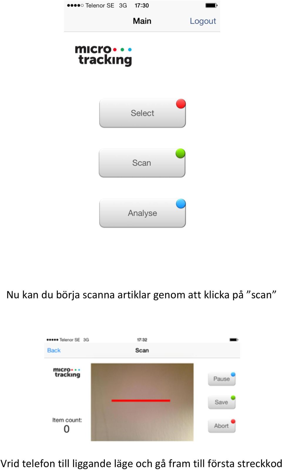 scan Vrid telefon till