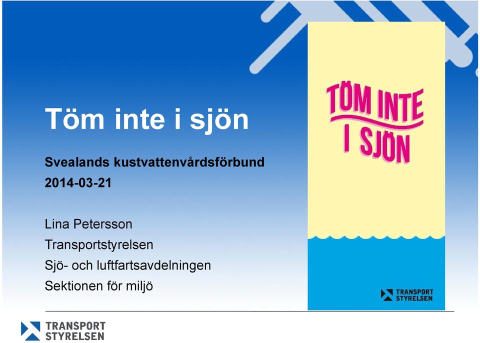 Lina Petersson Transportstyrelsen