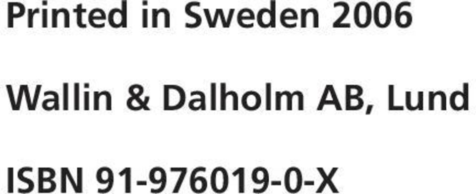 Wallin & Dalholm