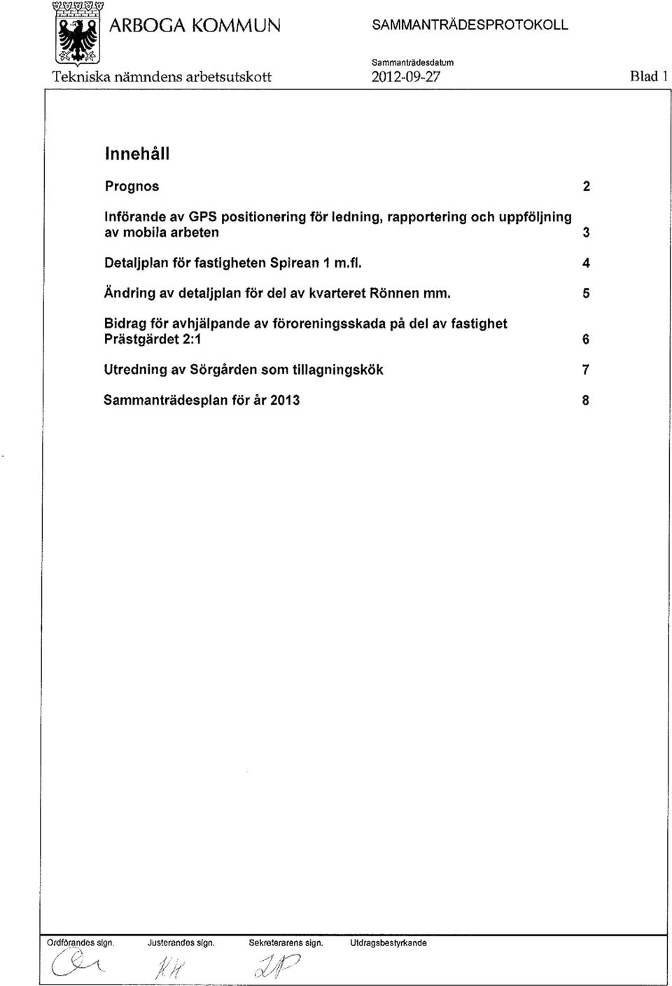 4 Ändring av detaljplan för del av kvarteret Rönnen mm.