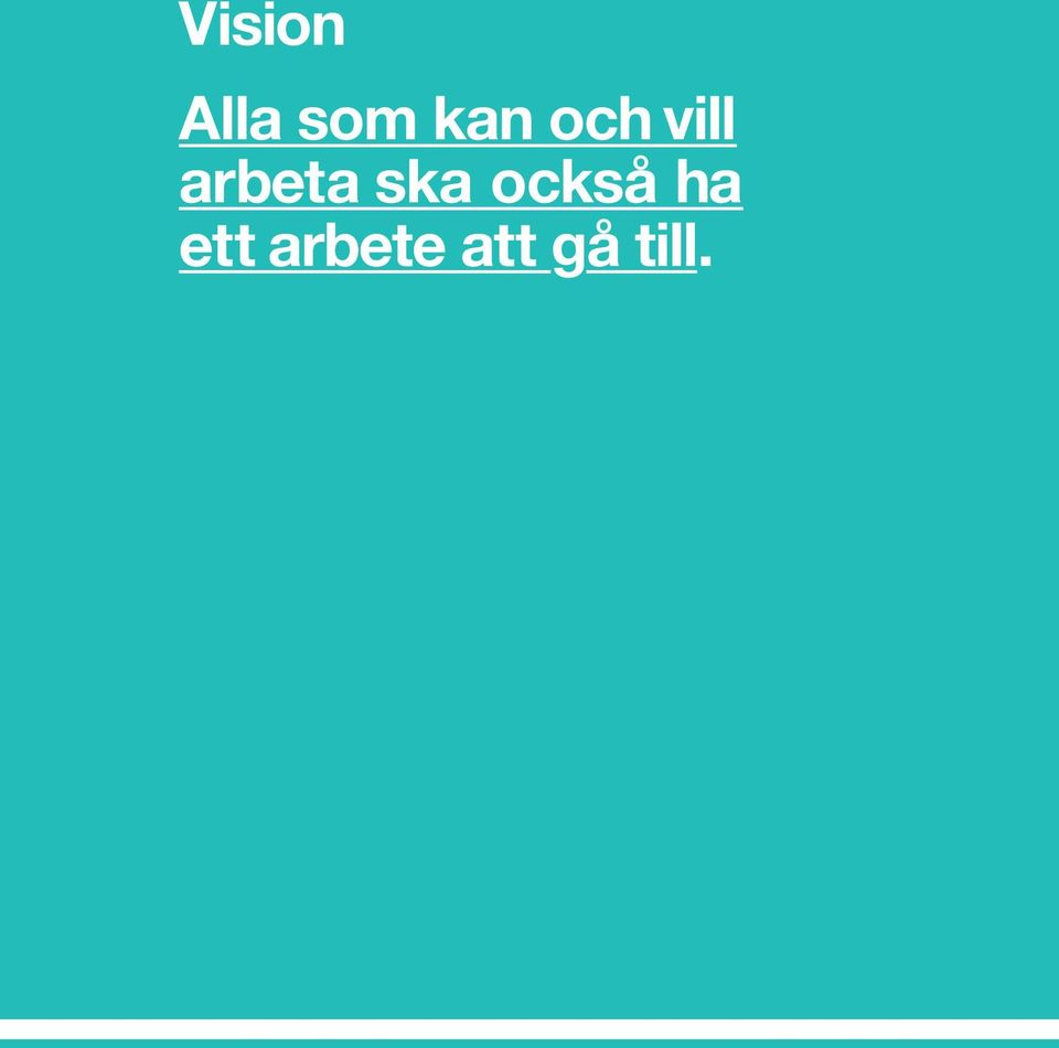 arbeta ska också