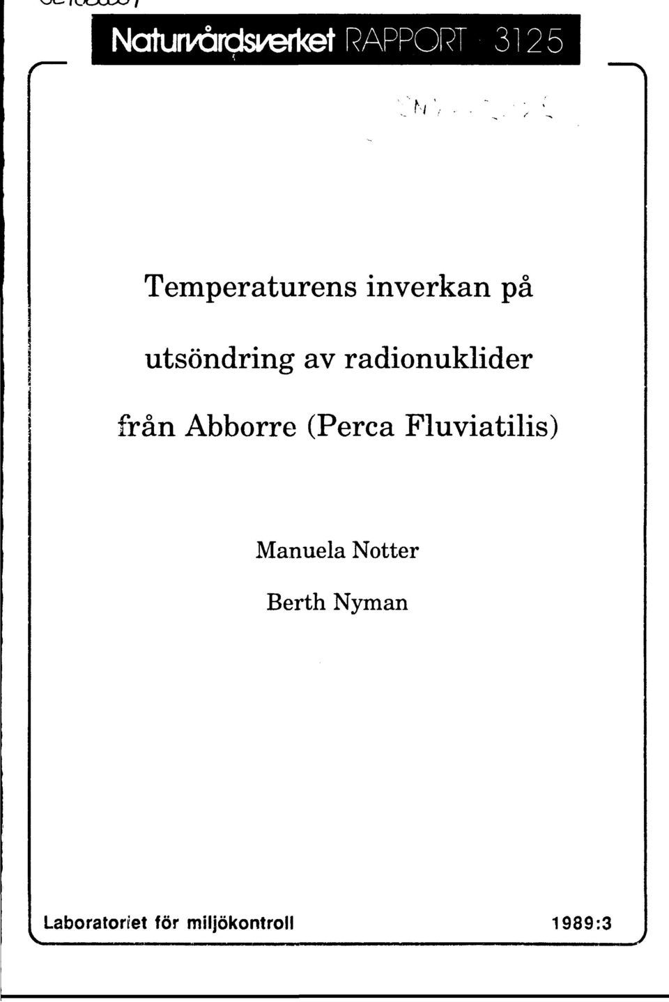 radionuklider från Abborre (Perca