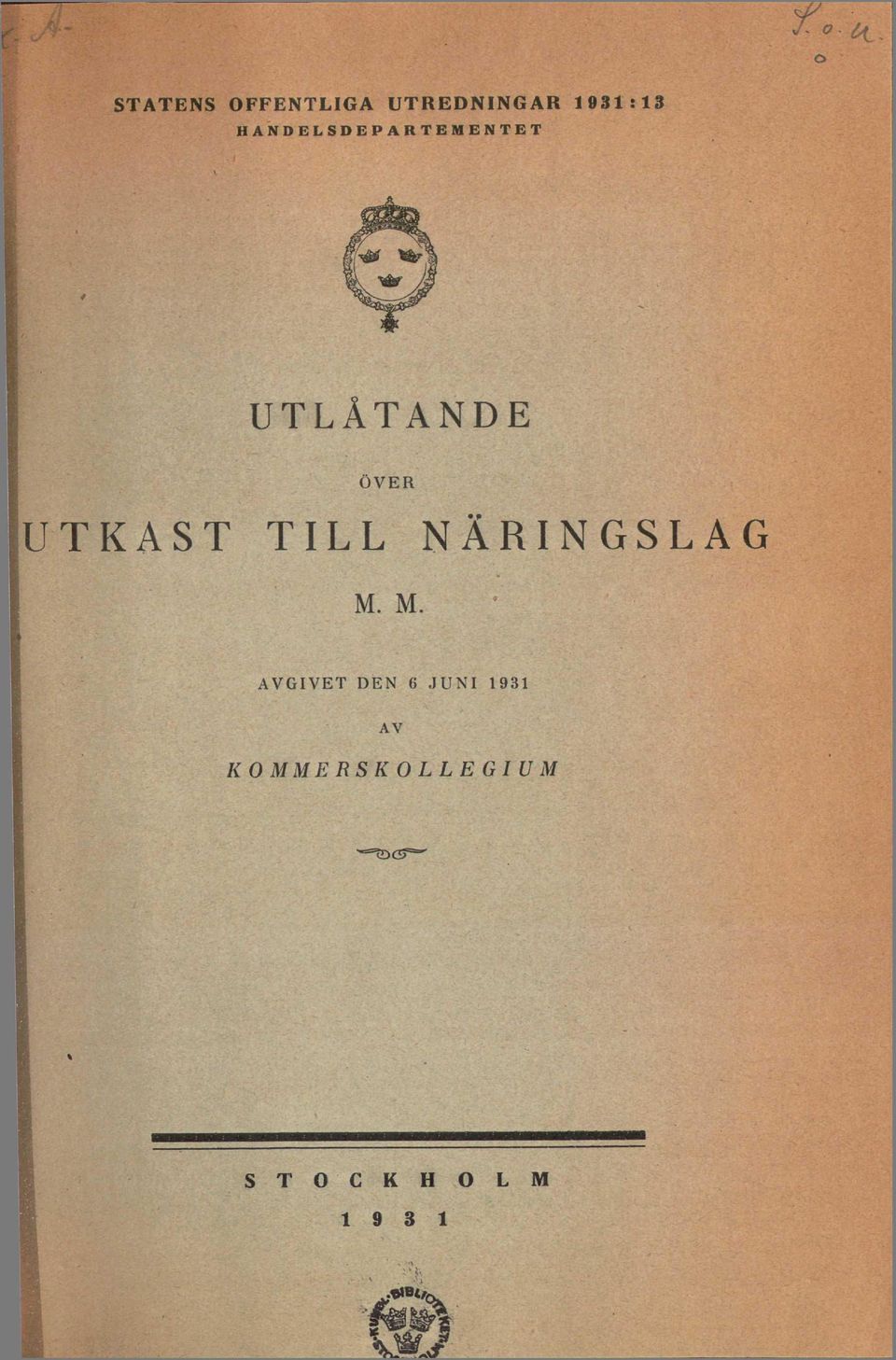 NÄRINGSLAG M.