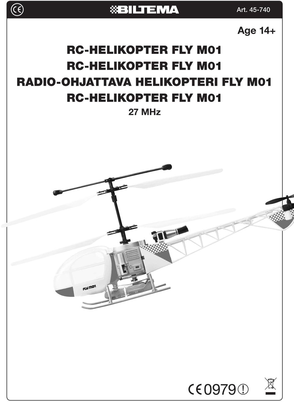 Radio-ohjattava helikopteri