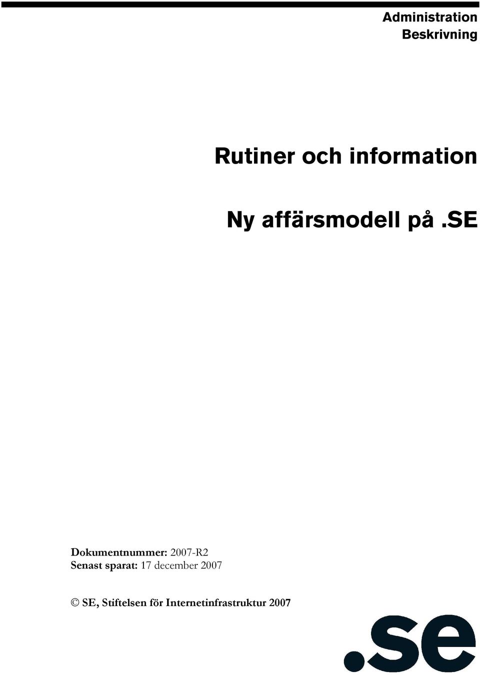 december 2007 SE,