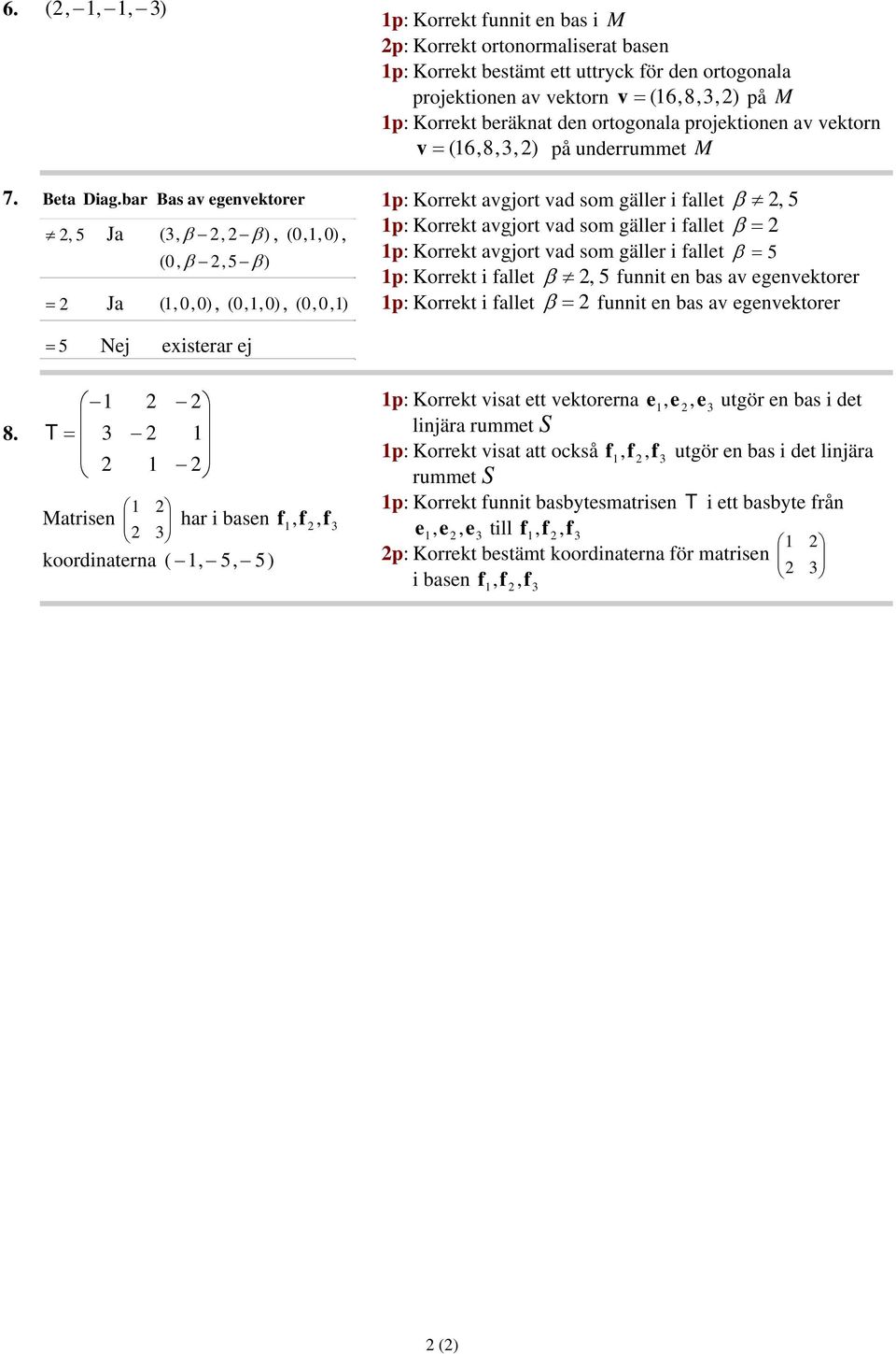 6,8,3,) på M beräknat den ortogonala projektionen av vektorn v 6,8,3,) på underrummet M avgjort vad som gäller i fallet, 5 avgjort vad som gäller i fallet avgjort vad som gäller i fallet 5 i fallet,