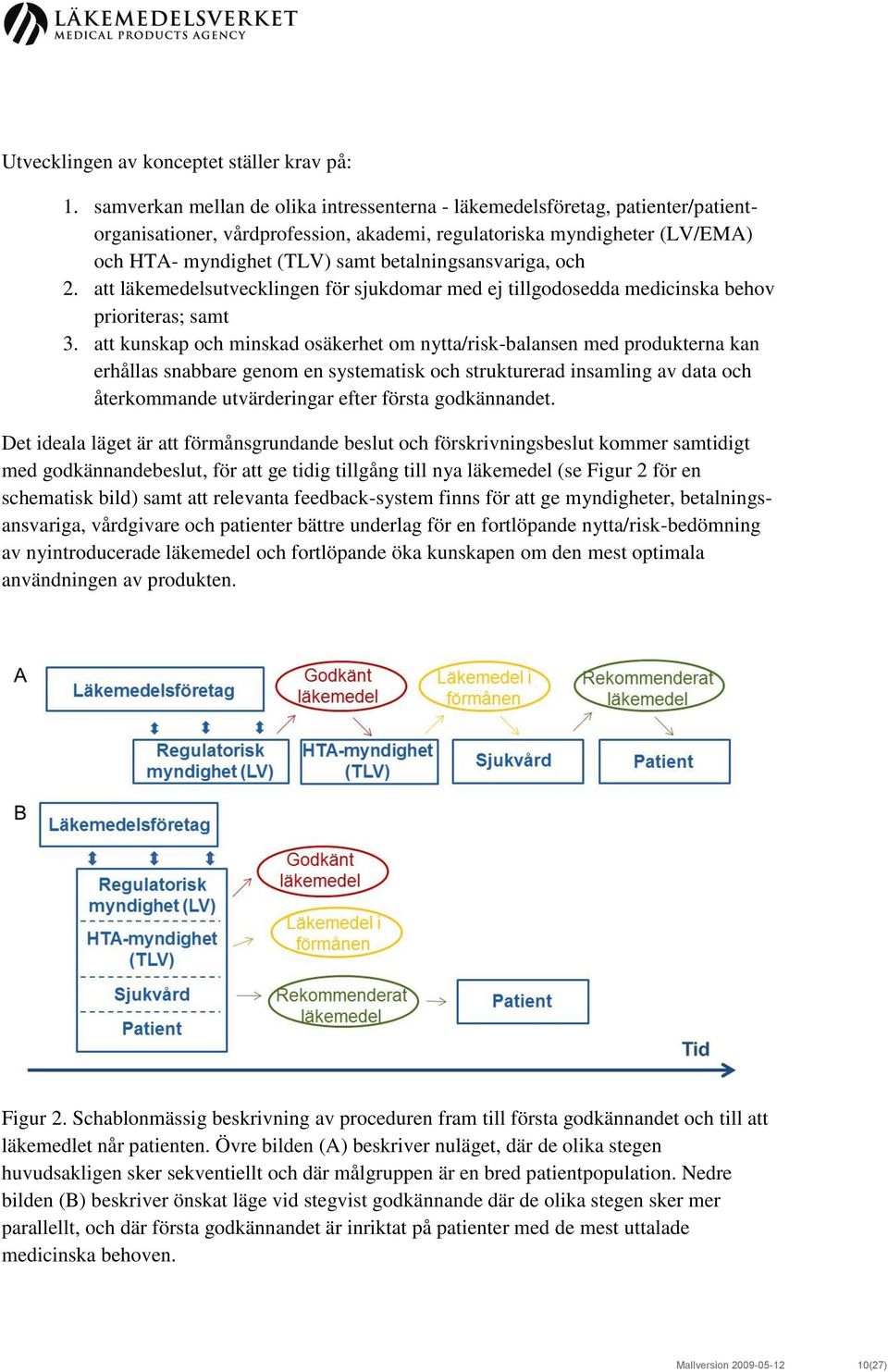 betalningsansvariga, och 2. att läkemedelsutvecklingen för sjukdomar med ej tillgodosedda medicinska behov prioriteras; samt 3.