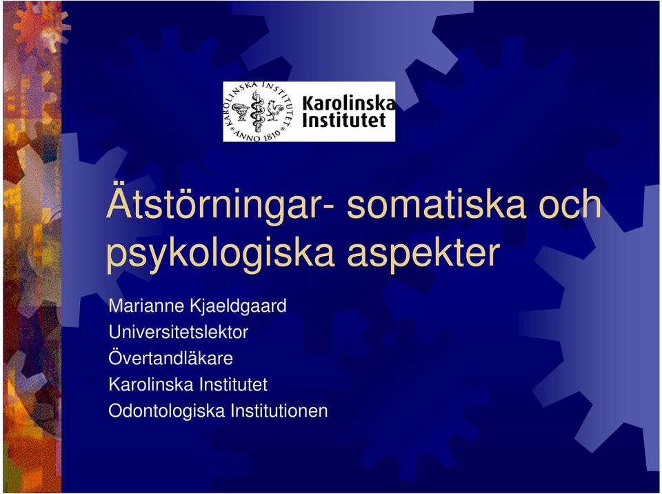 Kjaeldgaard Universitetslektor