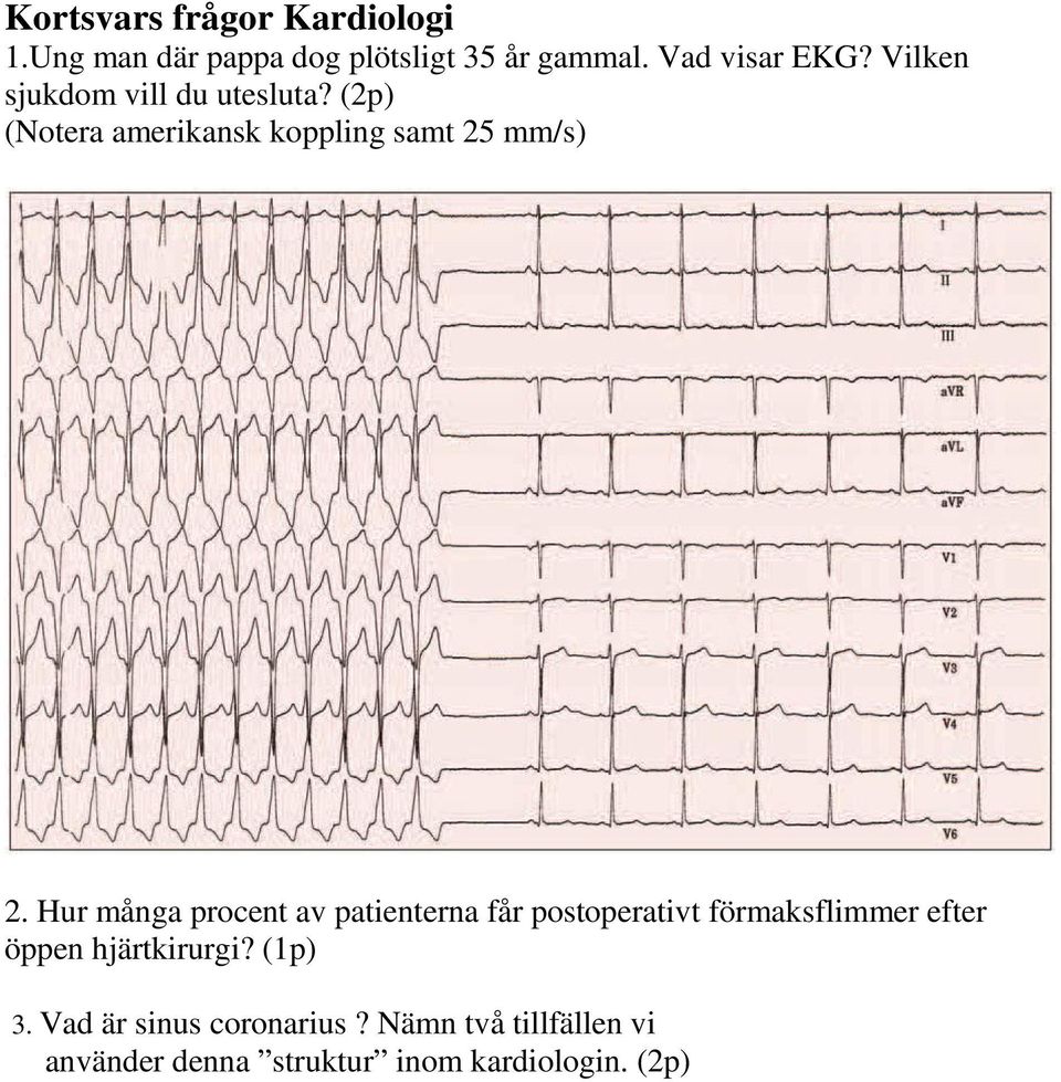 Hur många procent av patienterna får postoperativt förmaksflimmer efter öppen hjärtkirurgi?