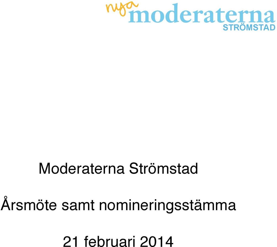 Strömstad Årsmöte