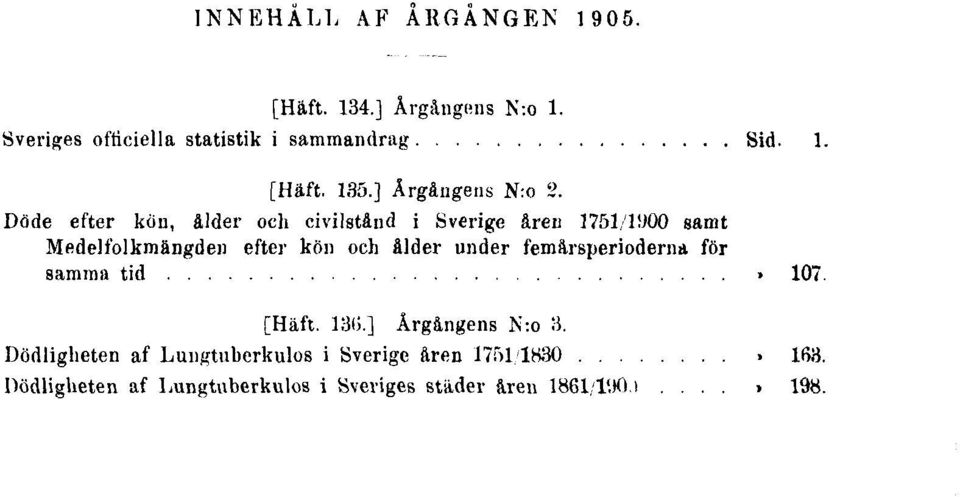 Döde efter kon, ålder och civilstånd i Sverige åren 1751/1900 samt Medelfolkmängden efter kön och ålder under