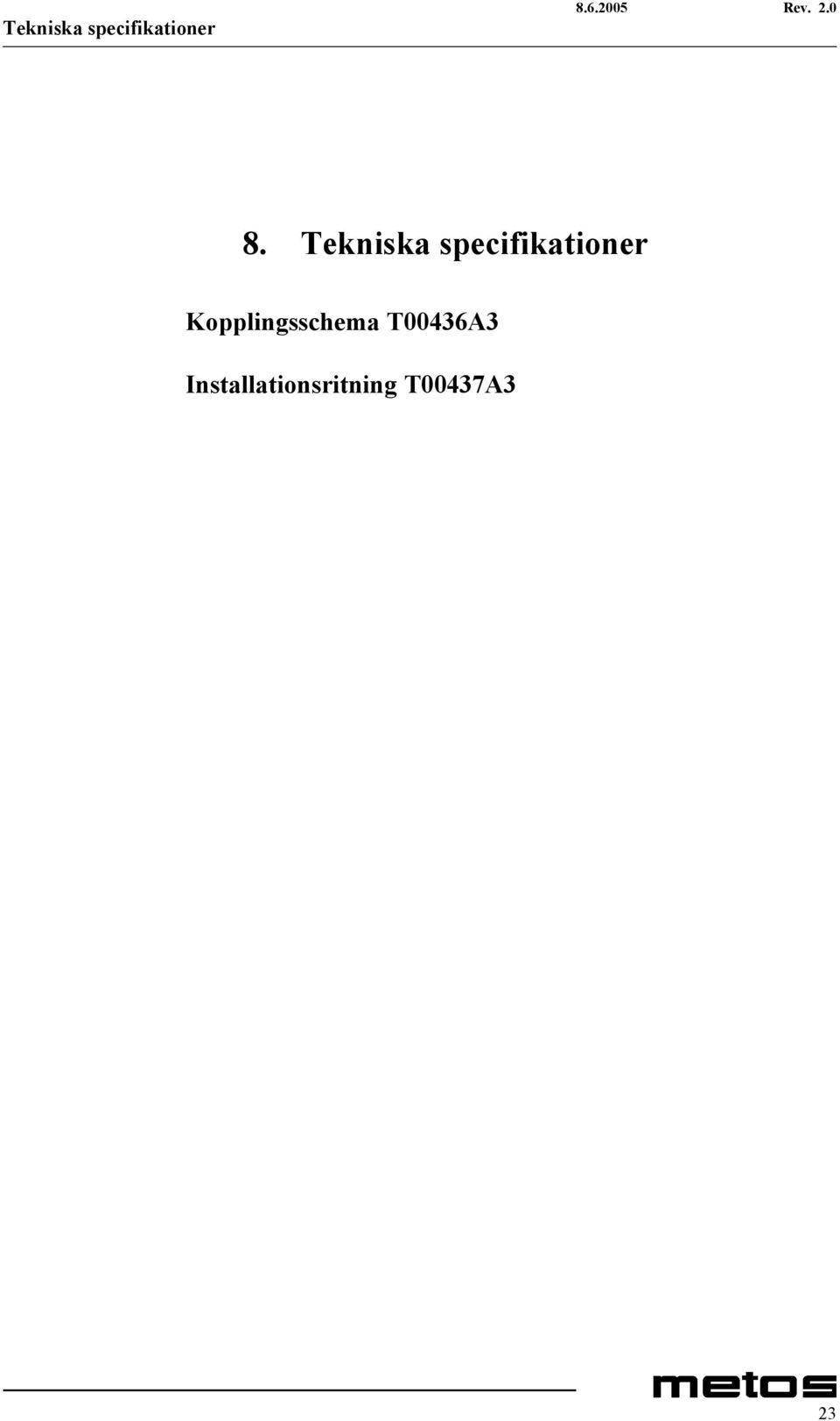 Kopplingsschema T00436A3