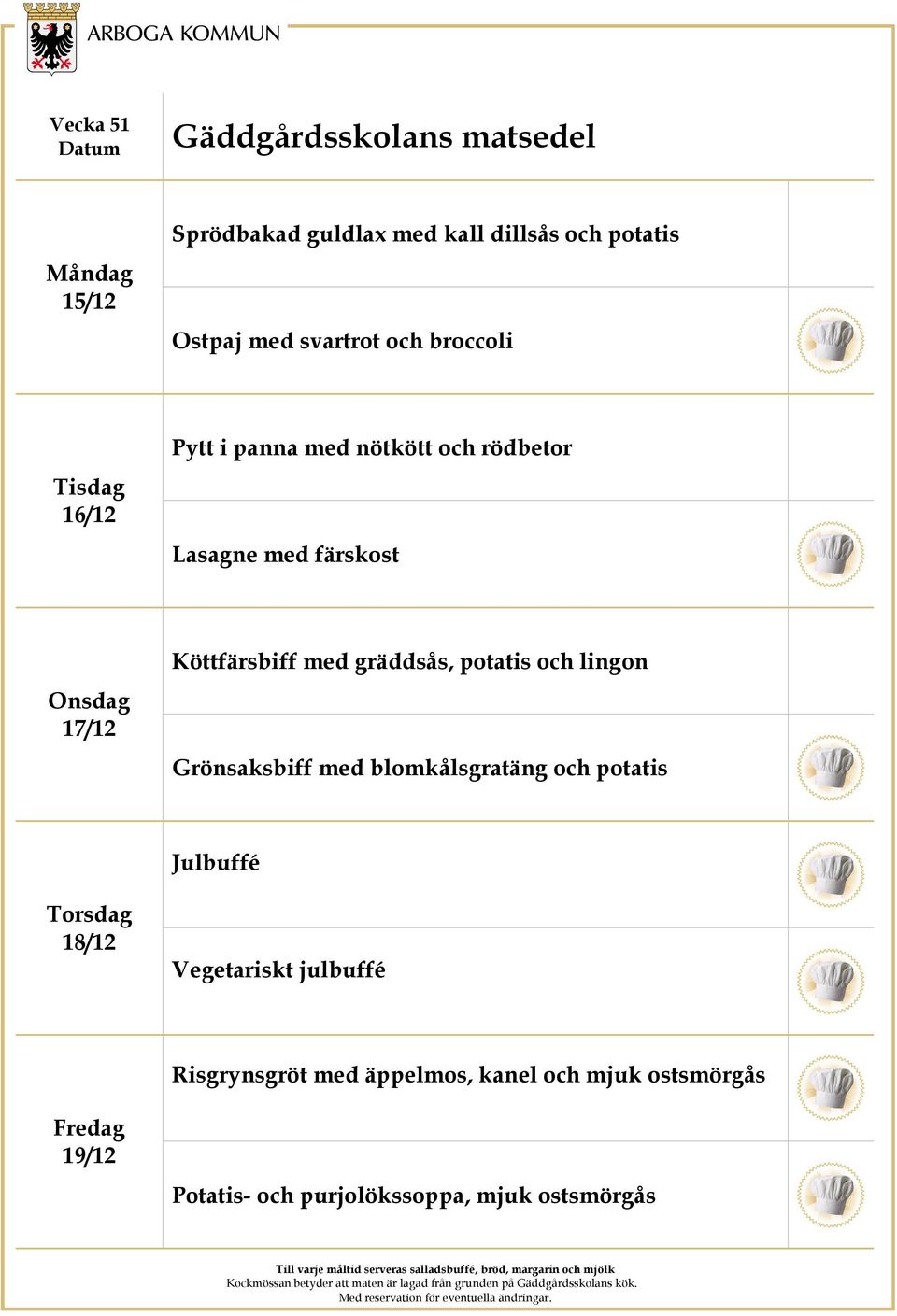 potatis och lingon Grönsaksbiff med blomkålsgratäng och potatis Julbuffé 18/12 Vegetariskt julbuffé