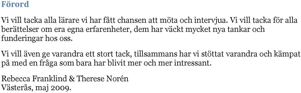funderingar hos oss.