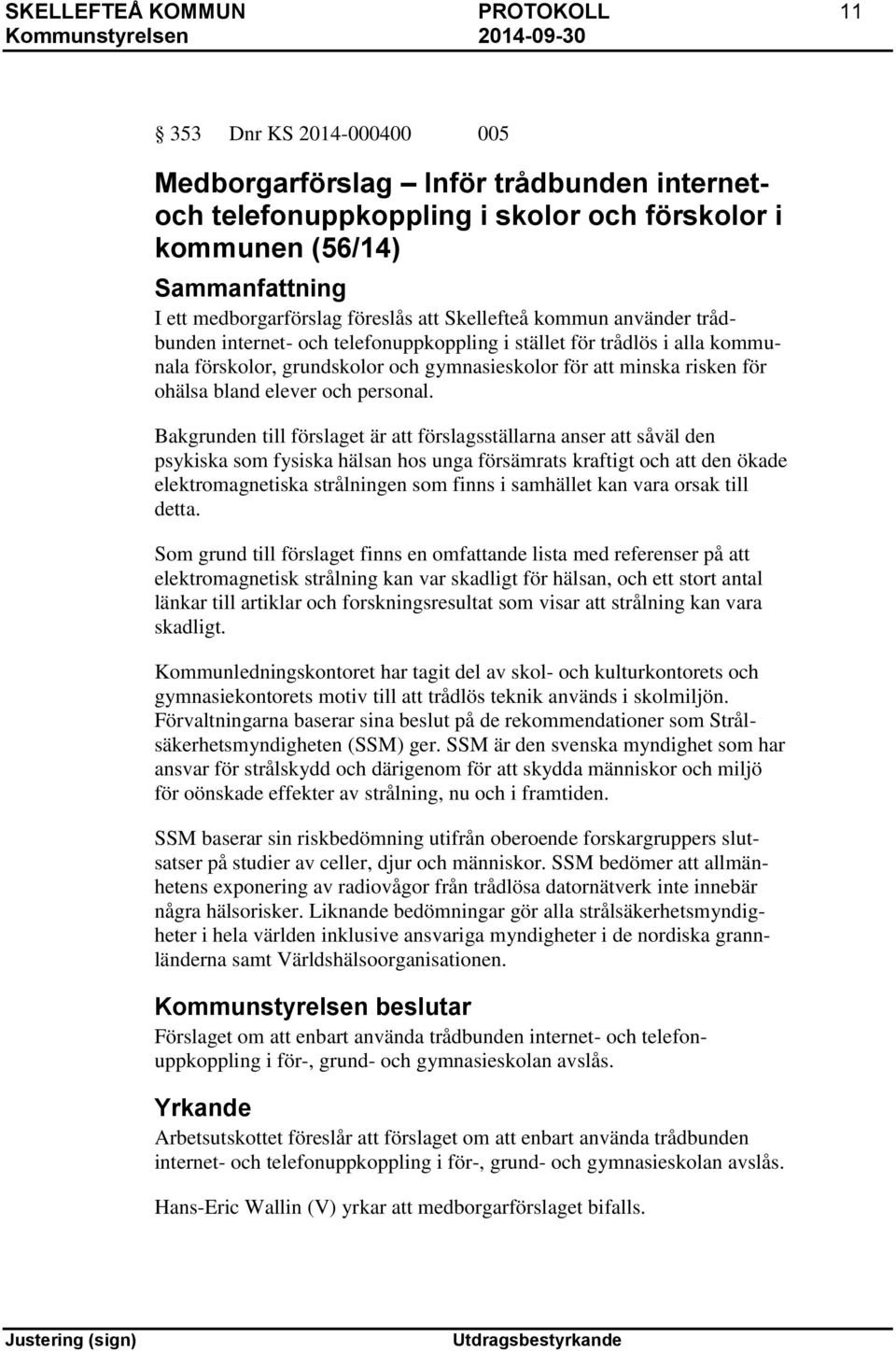 elever och personal.