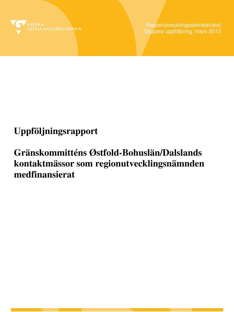 Gränskommitténs Østfold-Bohuslän/Dalslands