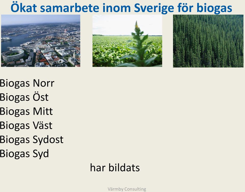 Biogas Mitt Biogas Väst Biogas